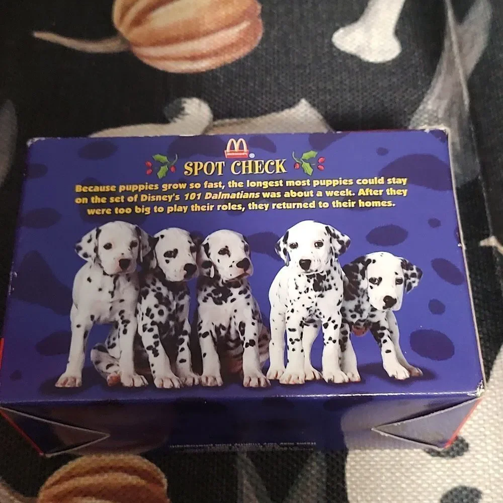 Disney 1996 McDonald’s 101 Dalmatians Snow Dome Ornament - Vintage Collectable